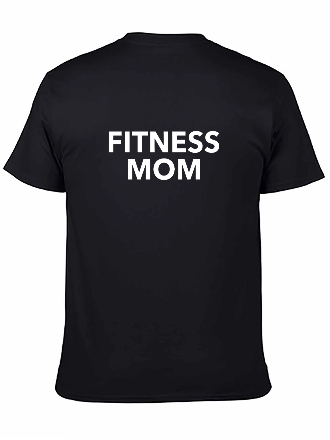 Fitness Mom Black T-Shirt