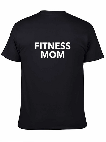 Fitness Mom Black T-Shirt