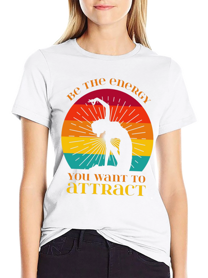 Energy T-Shirt - Retro Yoga Design