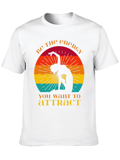 Energy T-Shirt - Retro Yoga Design