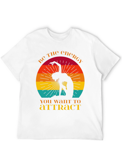 Energy T-Shirt - Retro Yoga Design