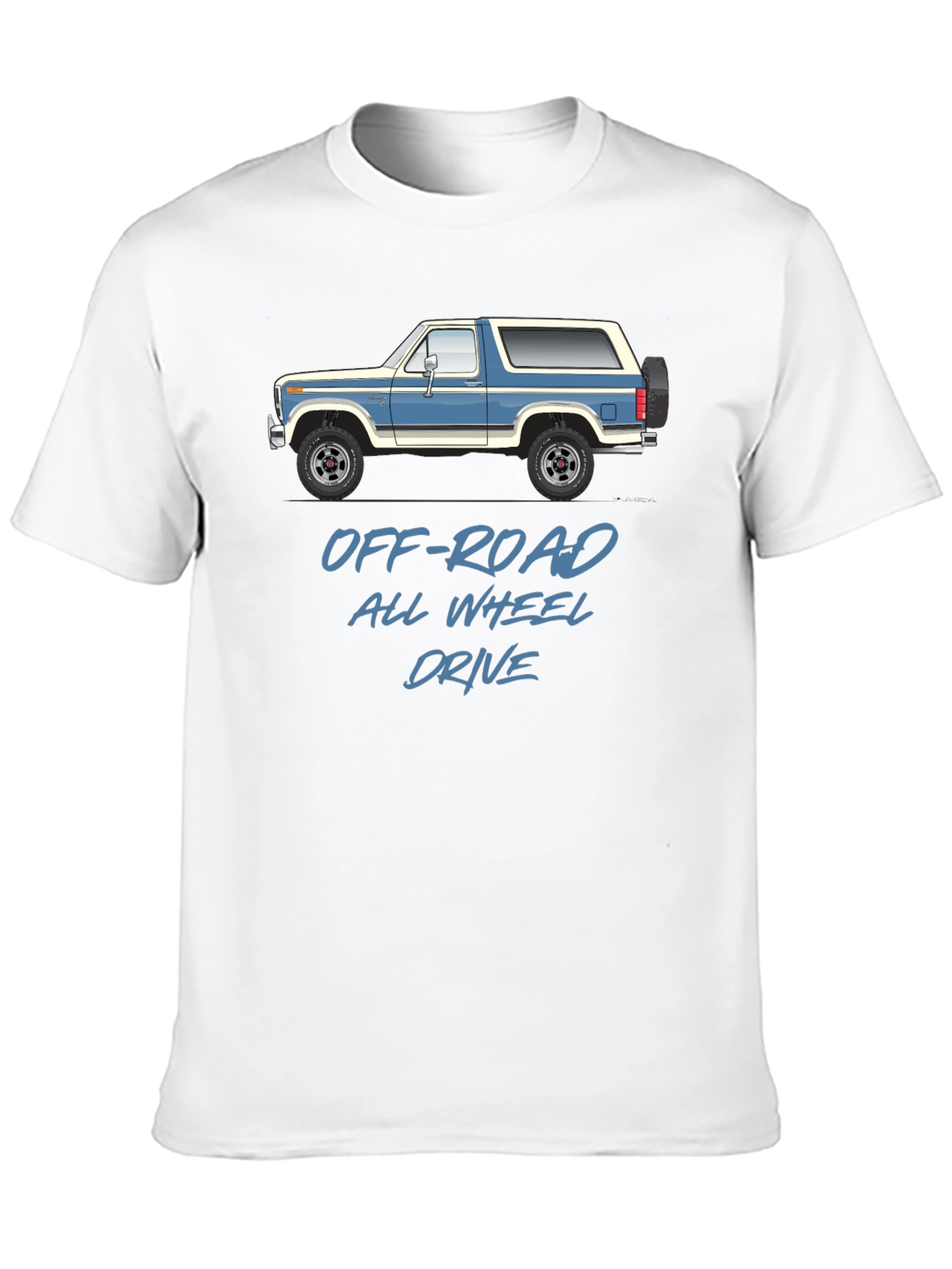 Off-Road All Wheel Drive Graphic T-Shirt