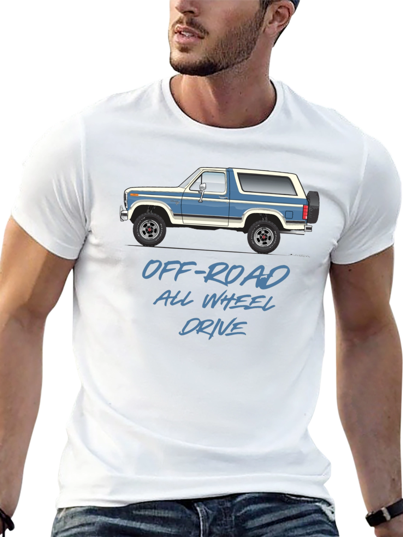Off-Road All Wheel Drive Graphic T-Shirt