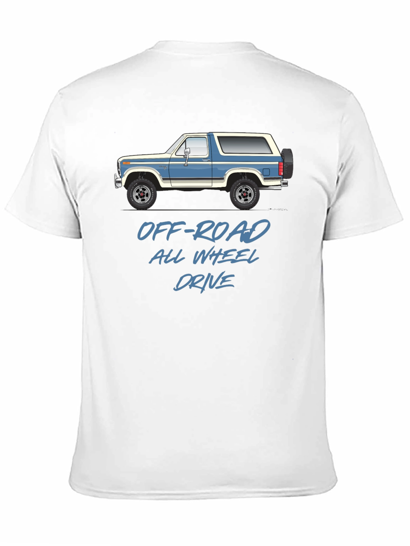 Off-Road All Wheel Drive Graphic T-Shirt