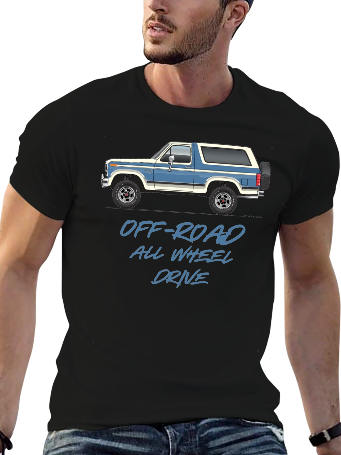 Off-Road All Wheel Drive Graphic T-Shirt