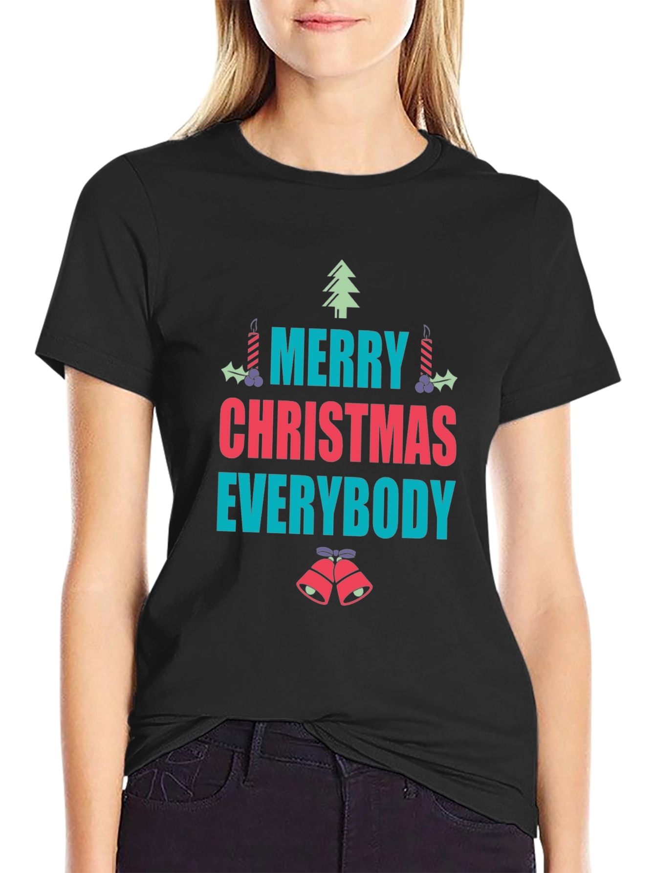 Merry Christmas Everybody Graphic Tee