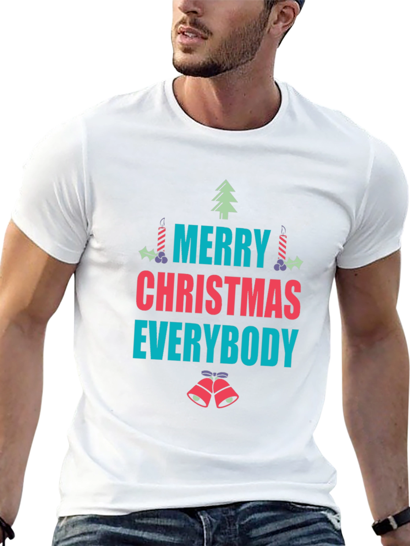 Merry Christmas Everybody Graphic Tee