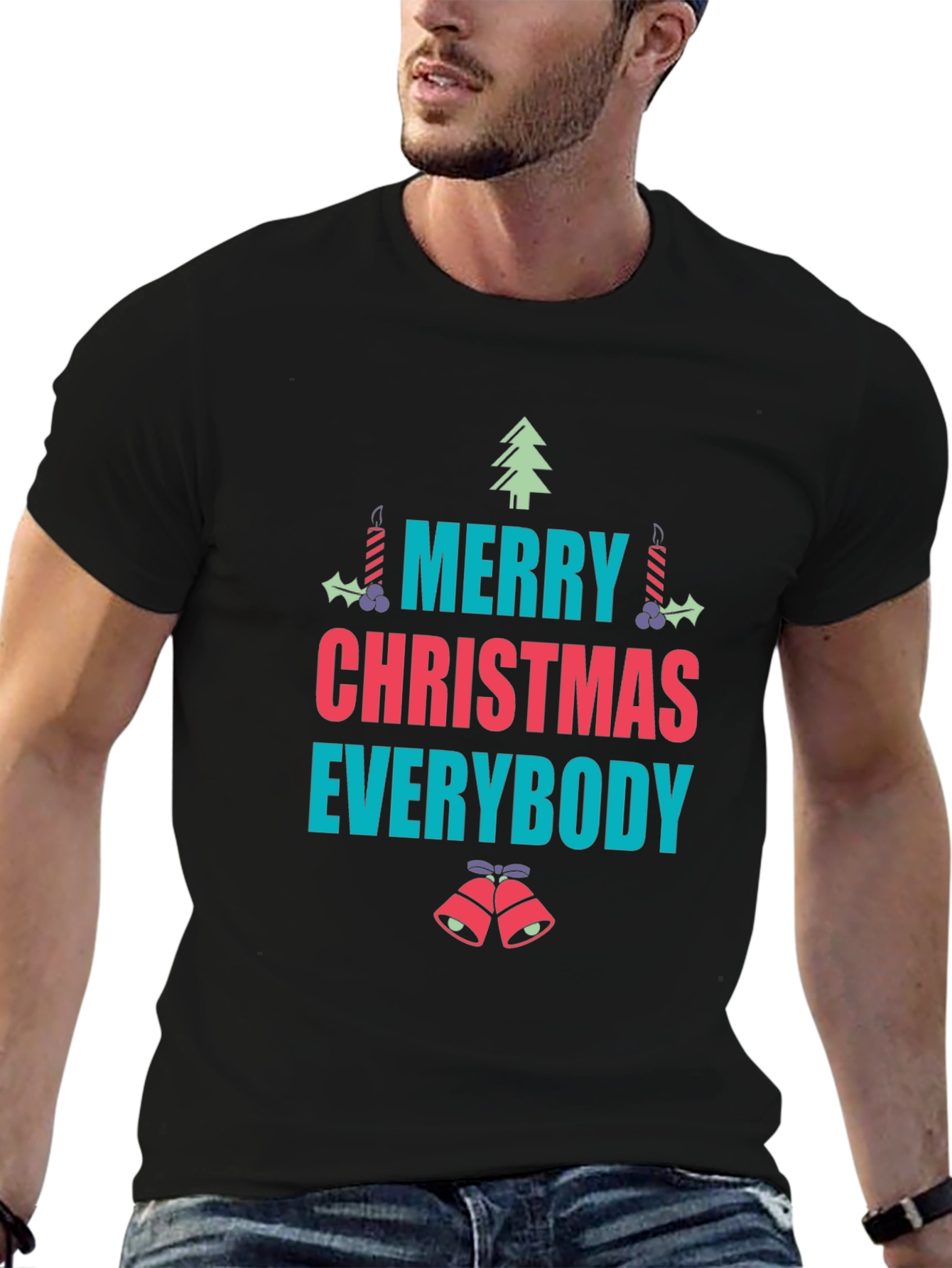 Merry Christmas Everybody Graphic Tee