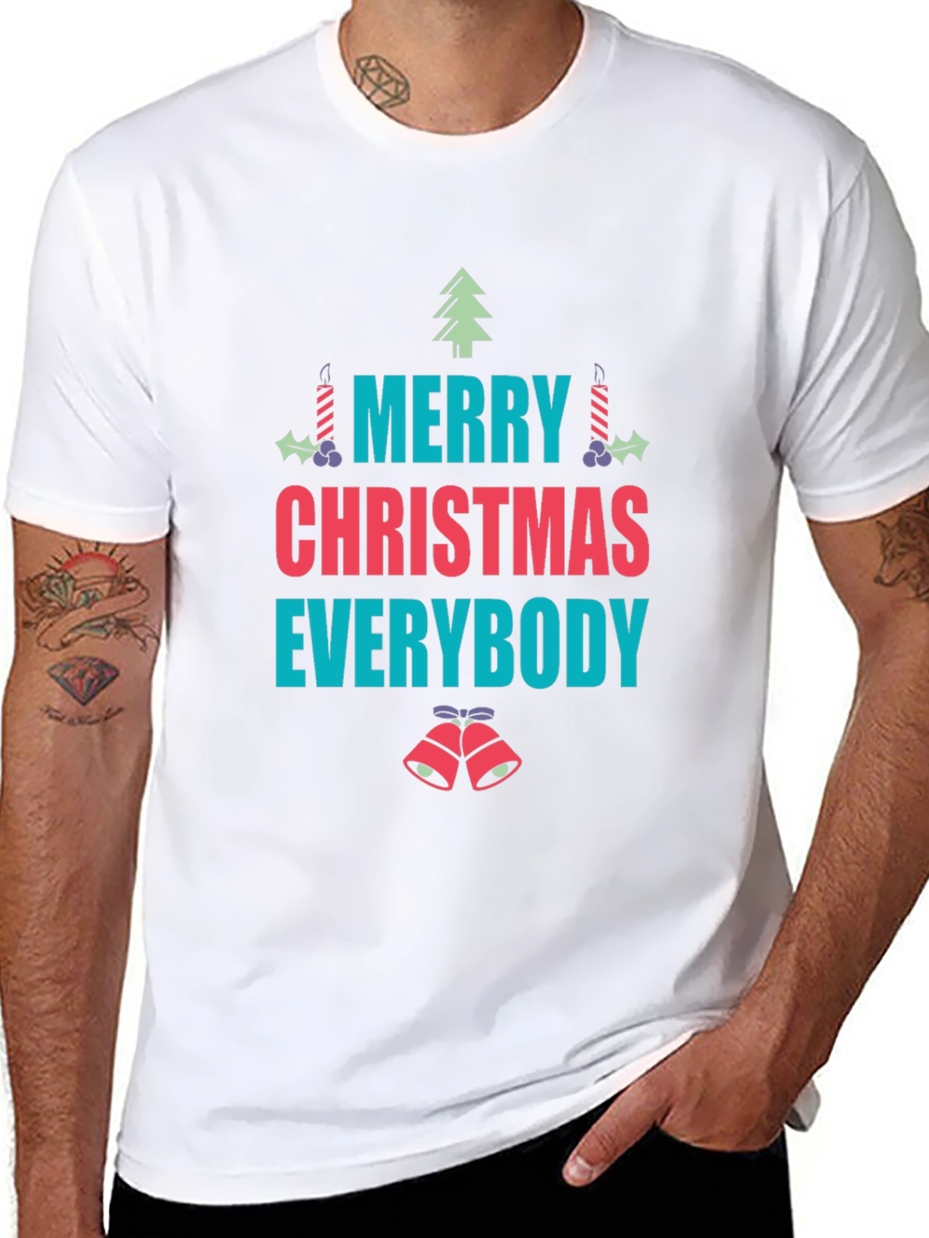 Merry Christmas Everybody Graphic Tee