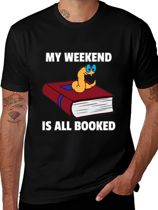 Bookworm Weekend T-Shirt - Reading is My Plan!