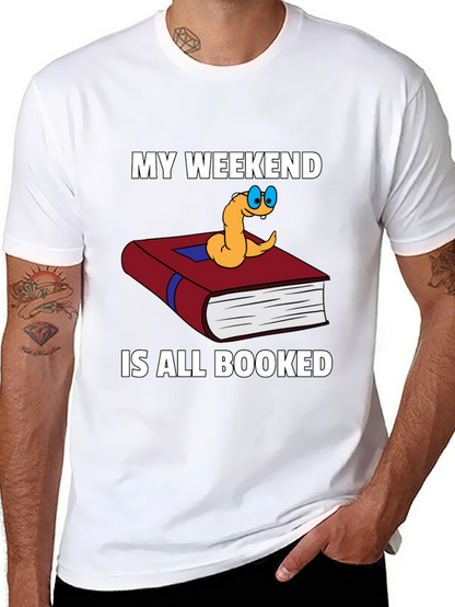 Bookworm Weekend T-Shirt - Reading is My Plan!