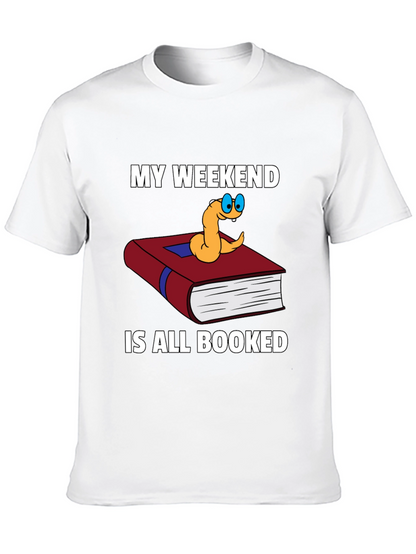 Bookworm Weekend T-Shirt - Reading is My Plan!