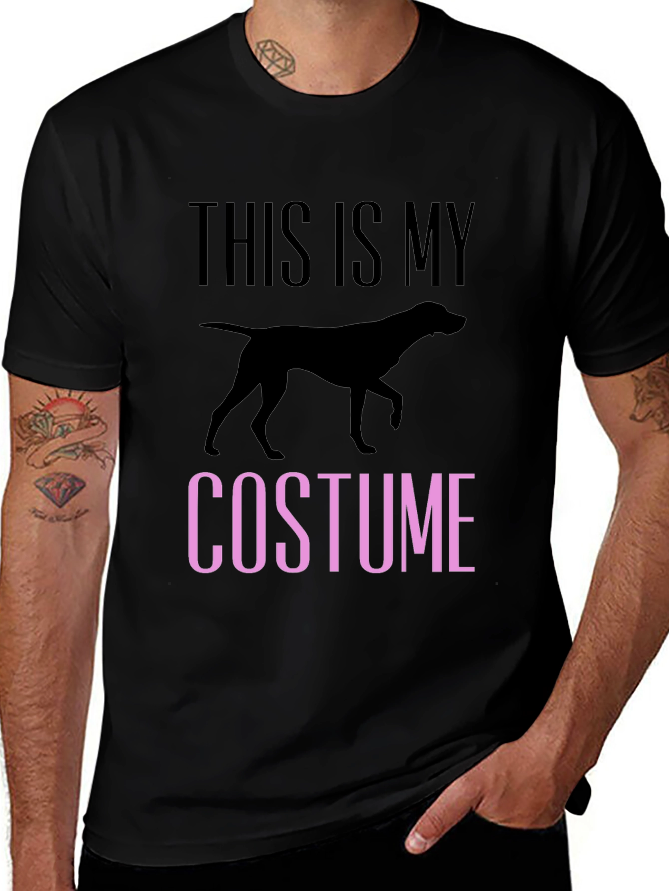 Dog Costume T-Shirt - Halloween Apparel
