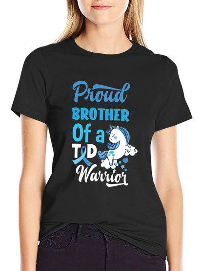 Proud Brother of a T1D Warrior T-Shirt