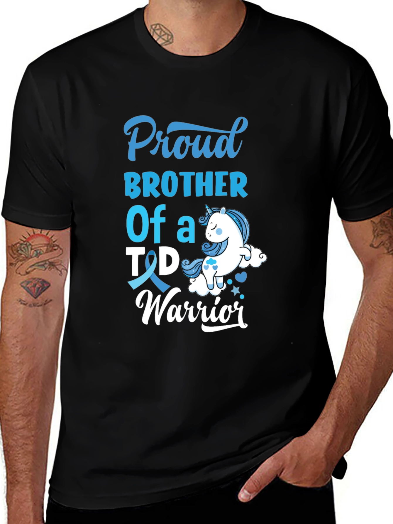 Proud Brother of a T1D Warrior T-Shirt