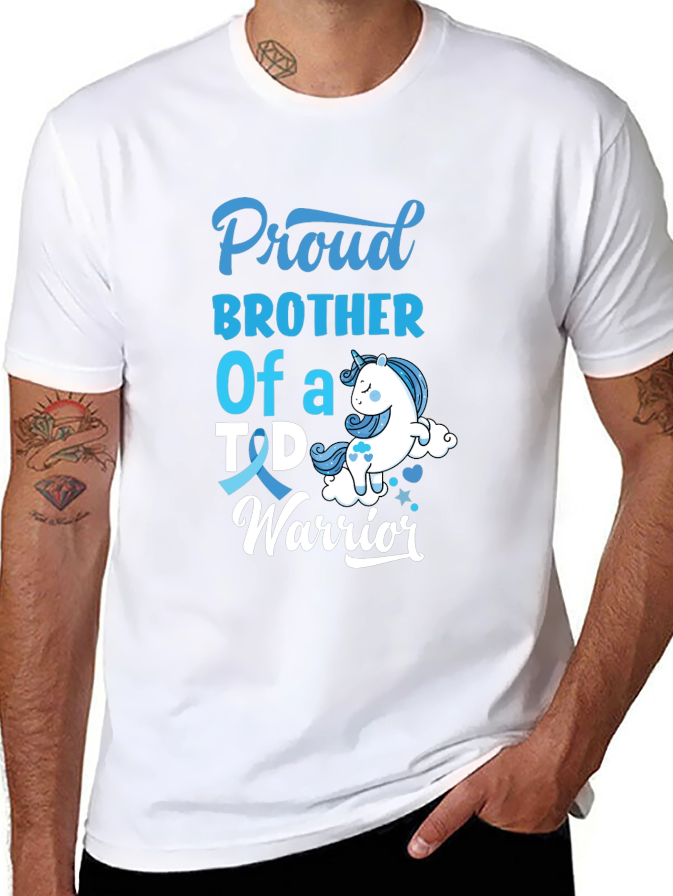 Proud Brother of a T1D Warrior T-Shirt
