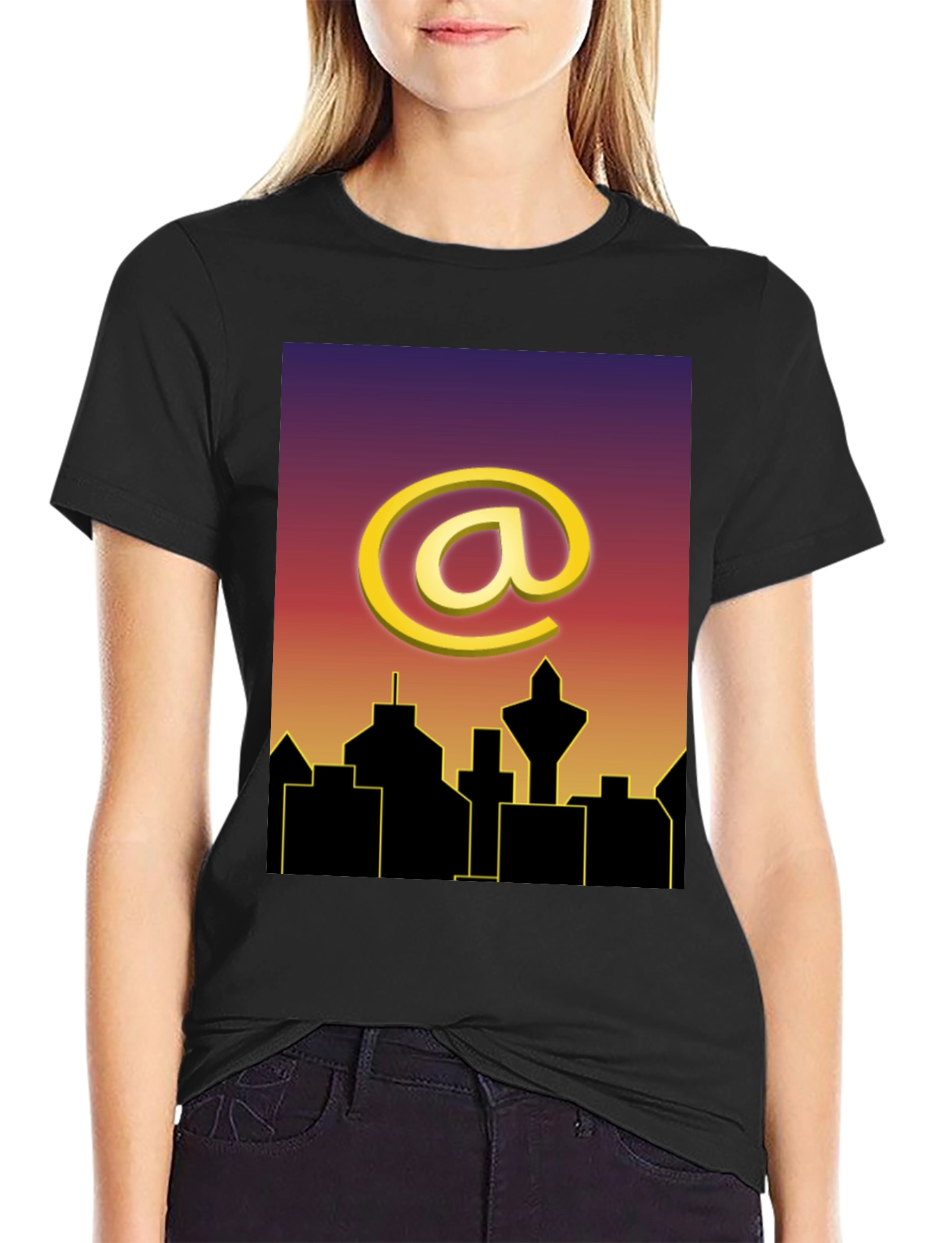 Cityscape @ Symbol T-Shirt - Urban Style