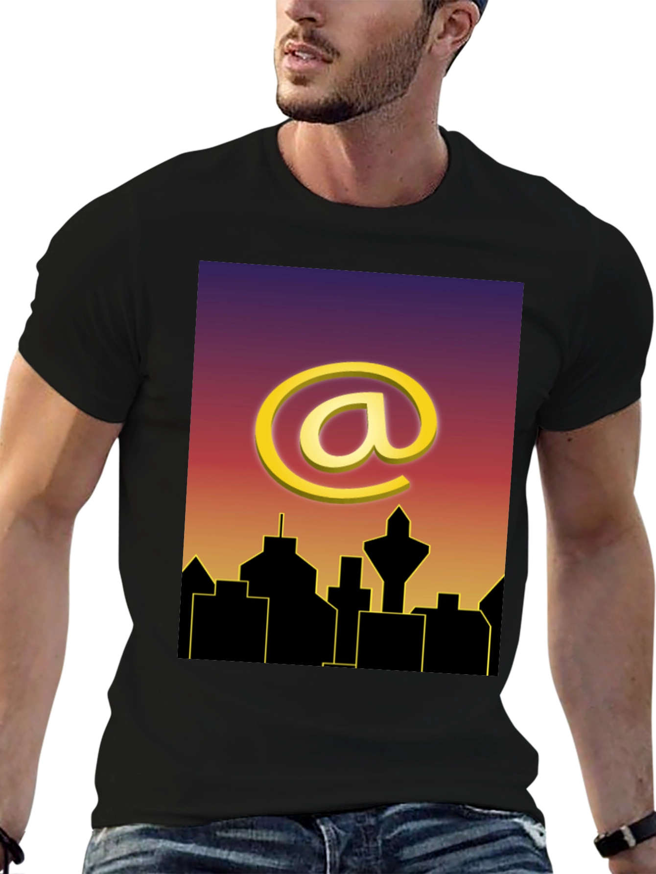 Cityscape @ Symbol T-Shirt - Urban Style