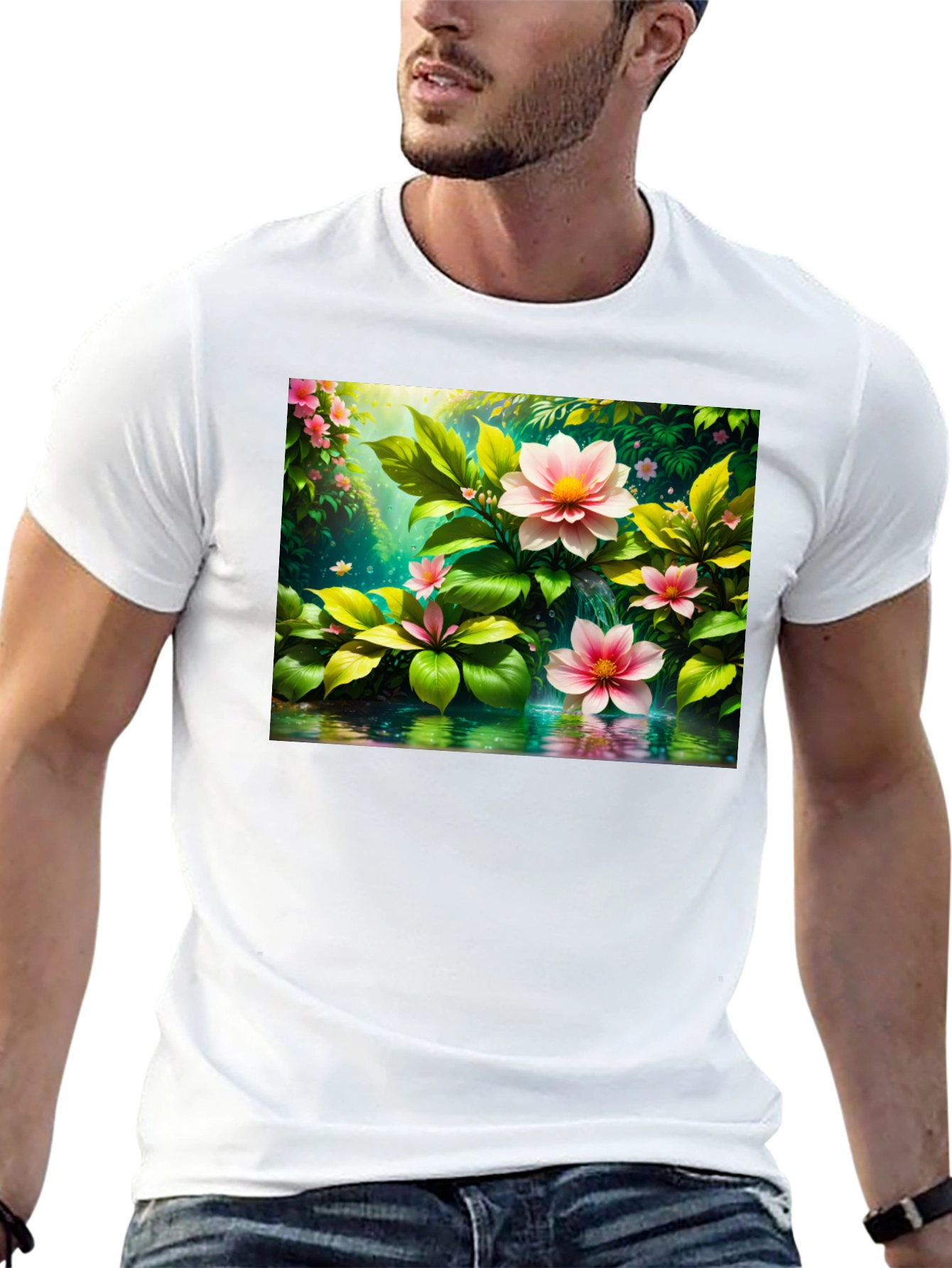 Floral Bloom T-Shirt - Nature Inspired Tee