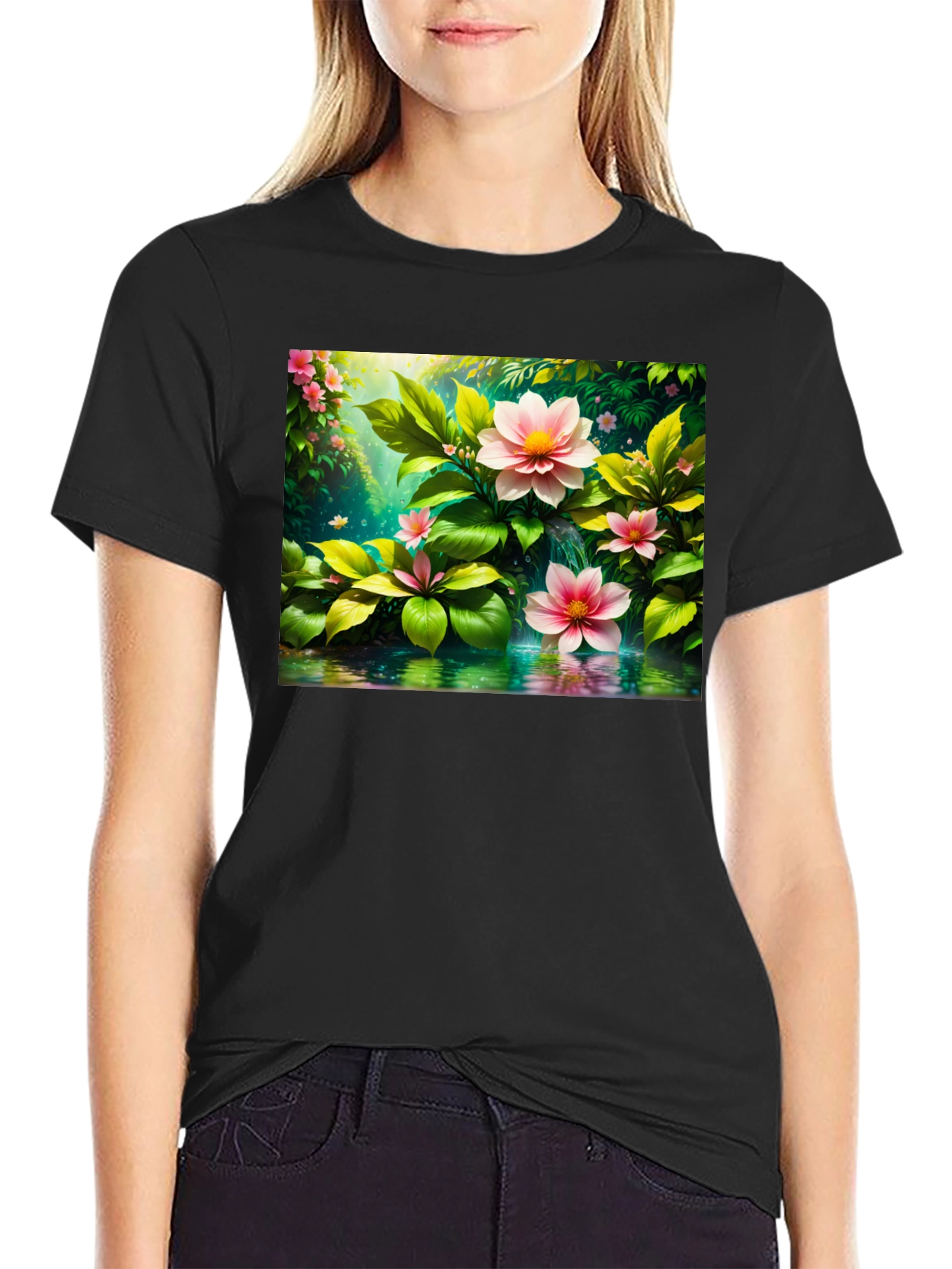 Floral Bloom T-Shirt - Nature Inspired Tee