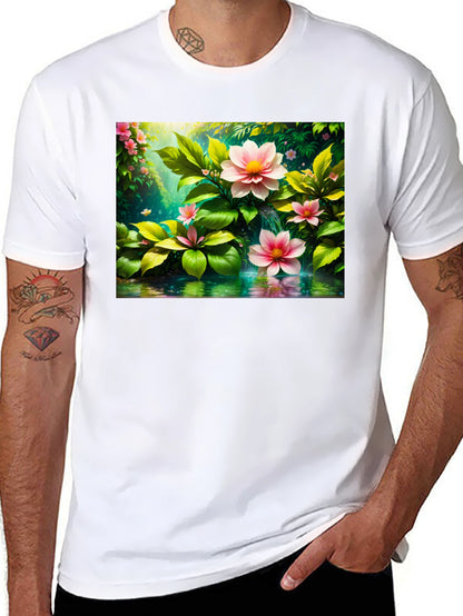 Floral Bloom T-Shirt - Nature Inspired Tee