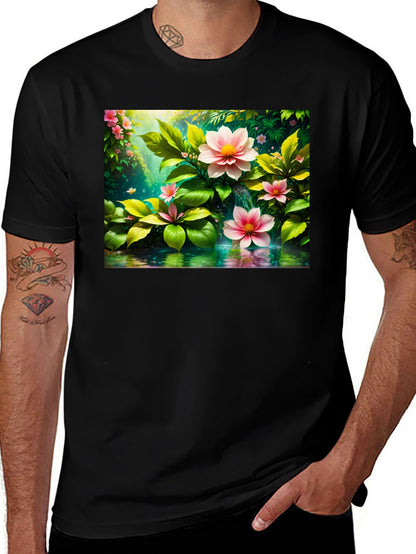 Floral Bloom T-Shirt - Nature Inspired Tee