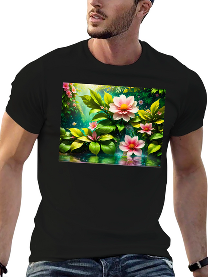 Floral Bloom T-Shirt - Nature Inspired Tee