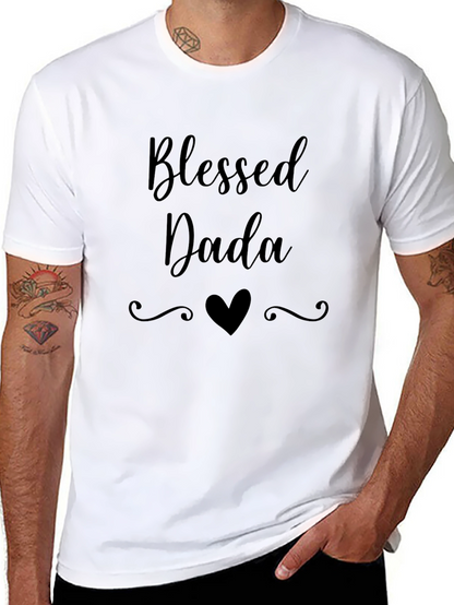 Blessed Dada Graphic T-Shirt - Fathers Day Gift
