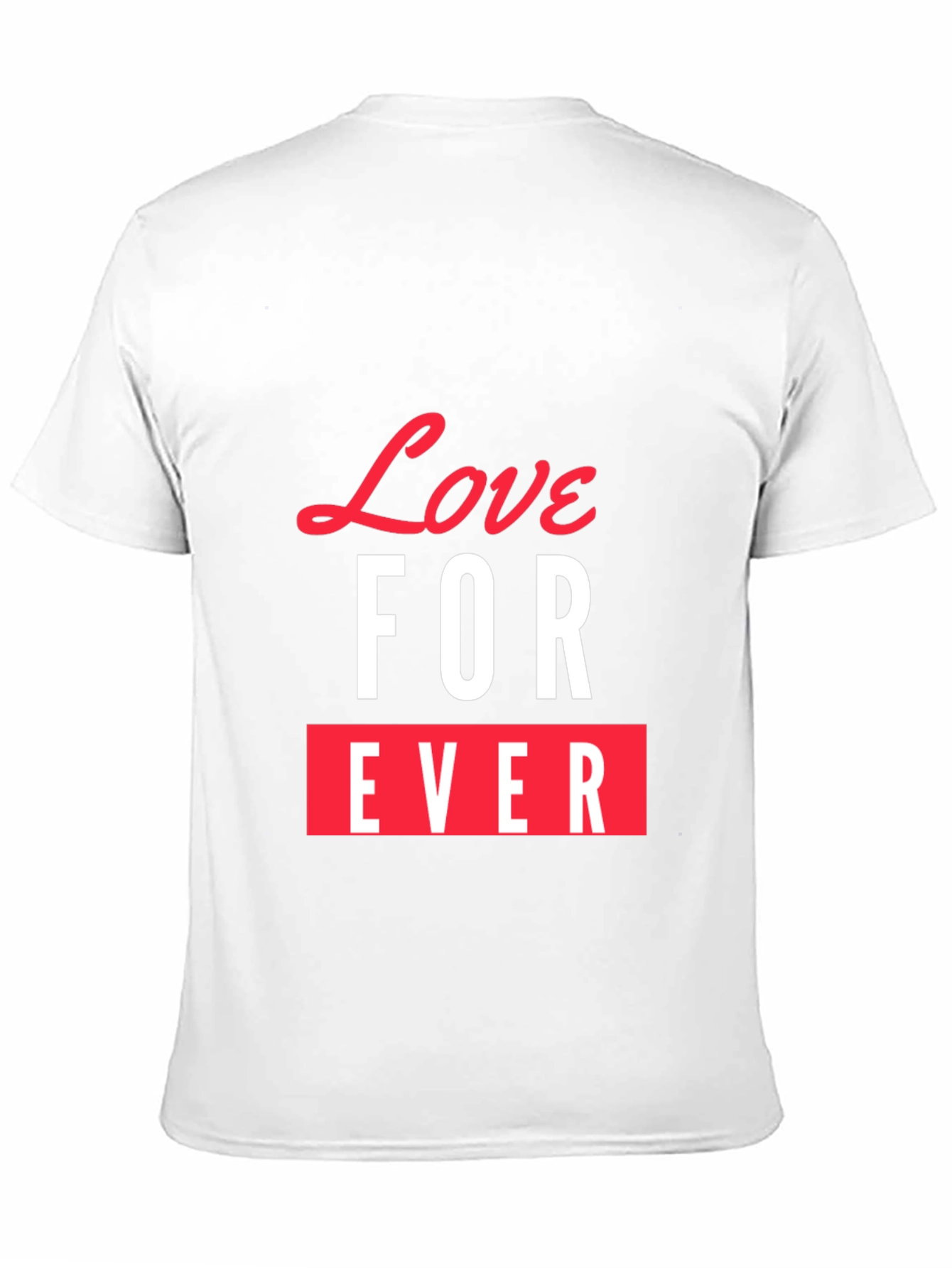 Love Forever Graphic Tee - Stylish Black T-Shirt