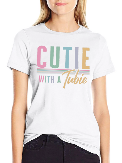 Cutie with a Tubie Graphic Tee