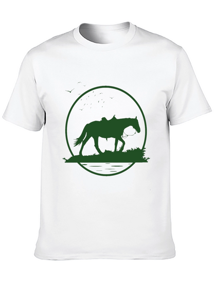 Horse Silhouette Graphic Tee