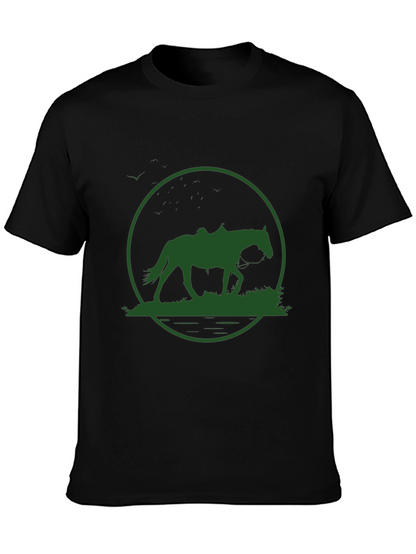 Horse Silhouette Graphic Tee
