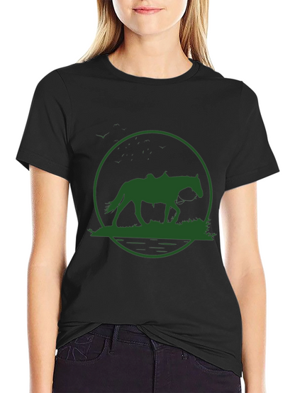 Horse Silhouette Graphic Tee