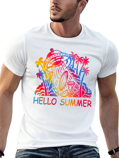 Hello Summer UFO T-Shirt