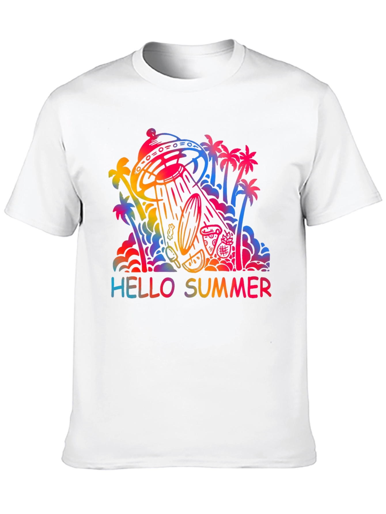 Hello Summer UFO T-Shirt
