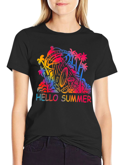 Hello Summer UFO T-Shirt