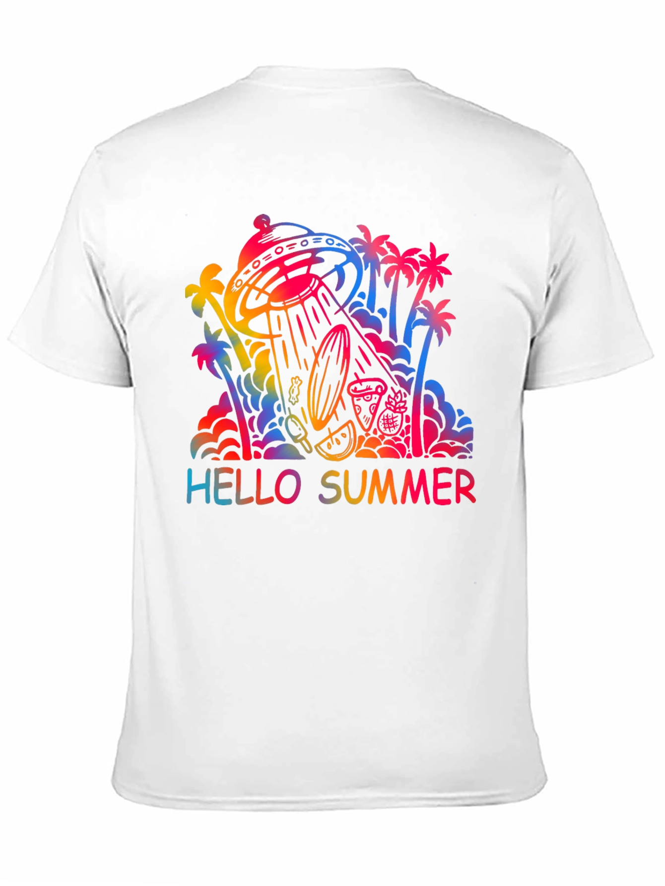 Hello Summer UFO T-Shirt