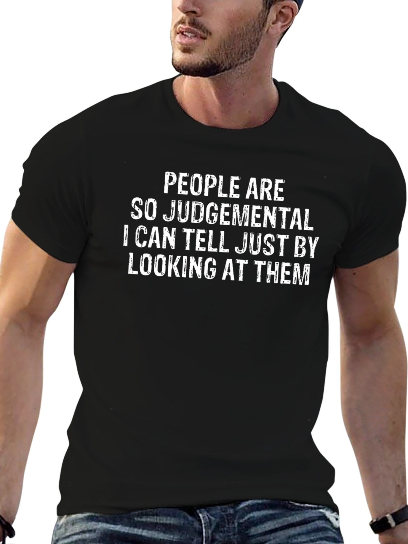 Judgemental Funny Sarcastic Graphic Tee