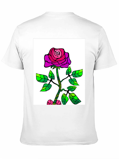 Rose Peace T-Shirt - Unique Graphic Tee