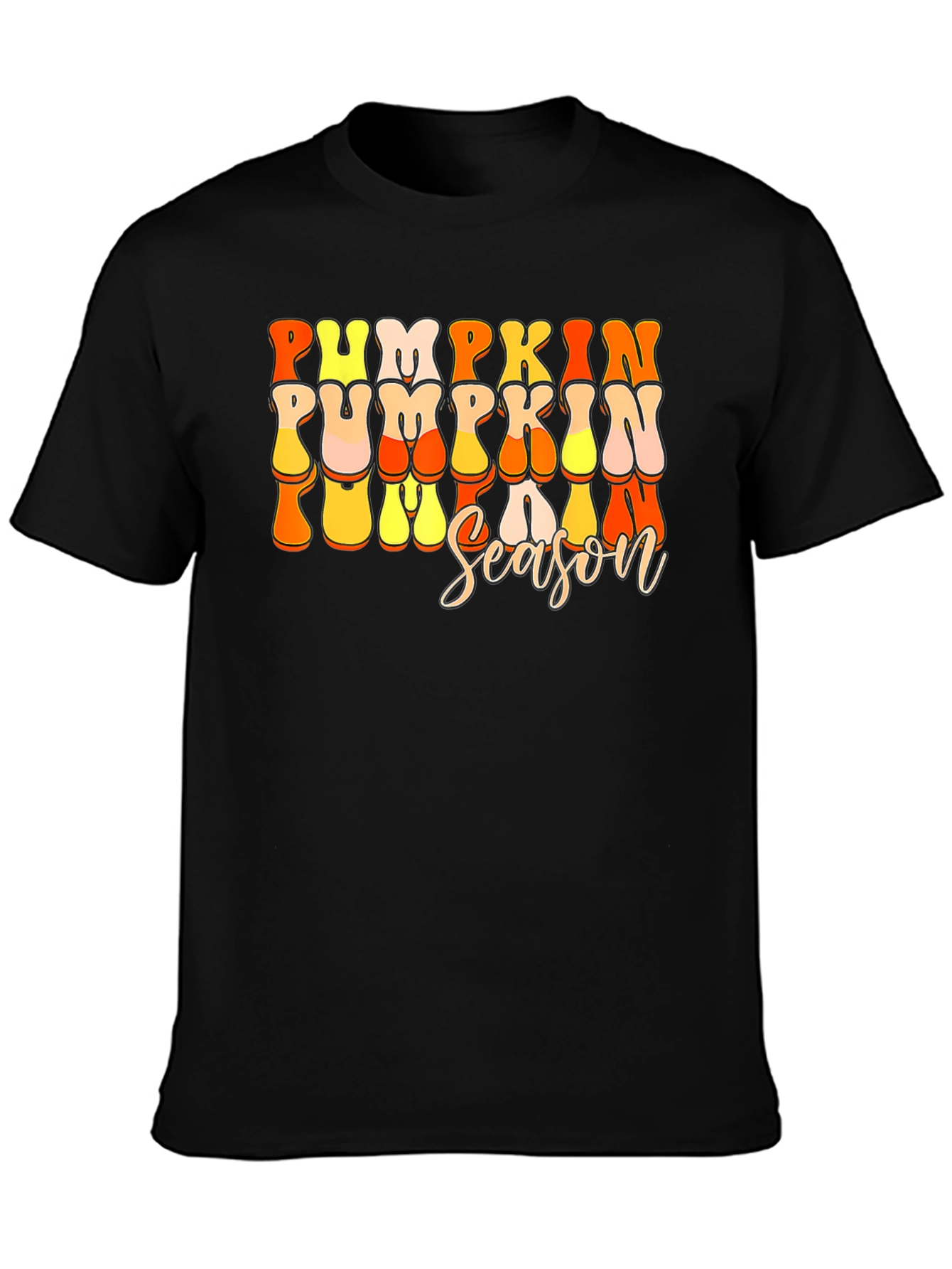 Pumpkin Season Graphic Tee - Fall Apparel