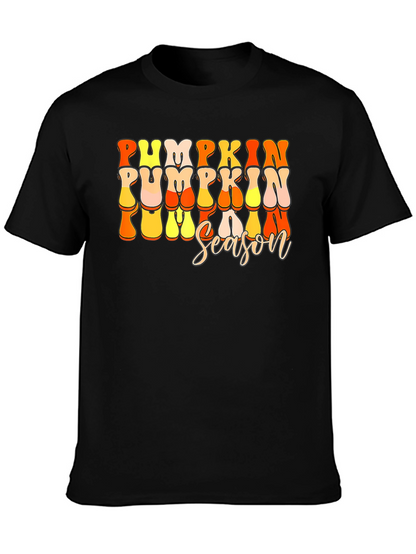 Pumpkin Season Graphic Tee - Fall Apparel