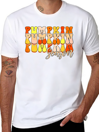 Pumpkin Season Graphic Tee - Fall Apparel