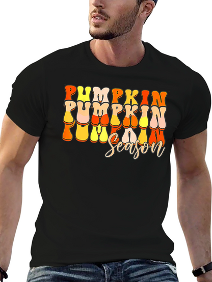 Pumpkin Season Graphic Tee - Fall Apparel