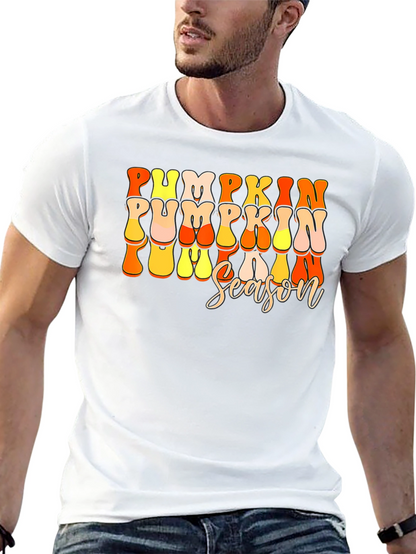 Pumpkin Season Graphic Tee - Fall Apparel