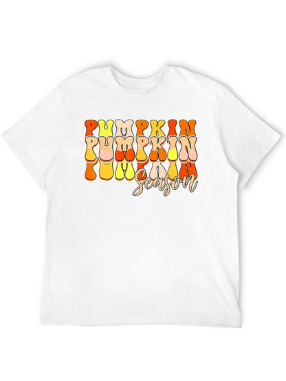 Pumpkin Season Graphic Tee - Fall Apparel