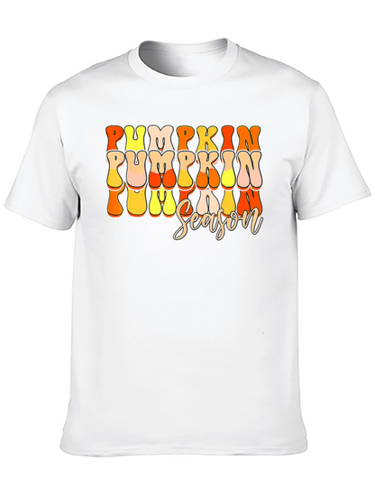 Pumpkin Season Graphic Tee - Fall Apparel
