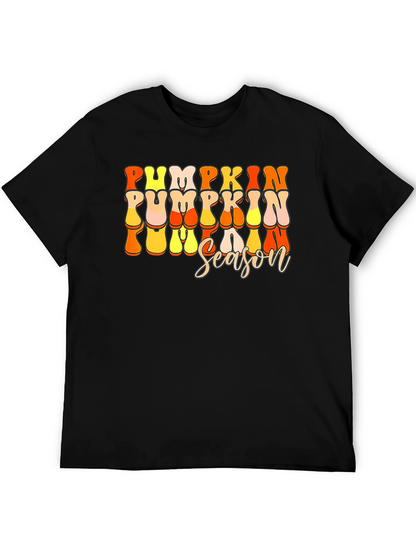 Pumpkin Season Graphic Tee - Fall Apparel