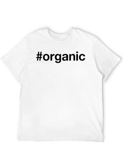 #organic Black T-Shirt