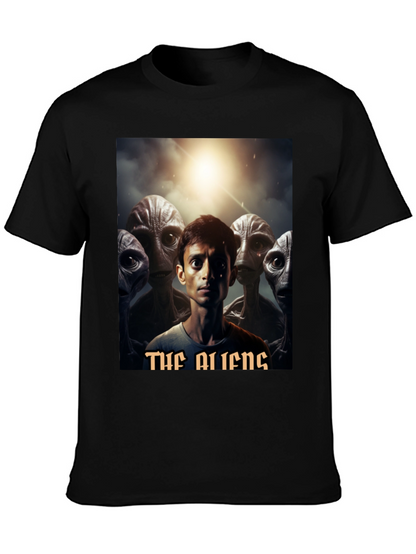 The Aliens Graphic T-Shirt - Black