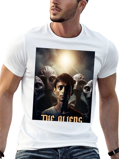 The Aliens Graphic T-Shirt - Black